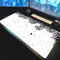 Sakura Cherry Blossom Desk Mat (Black)