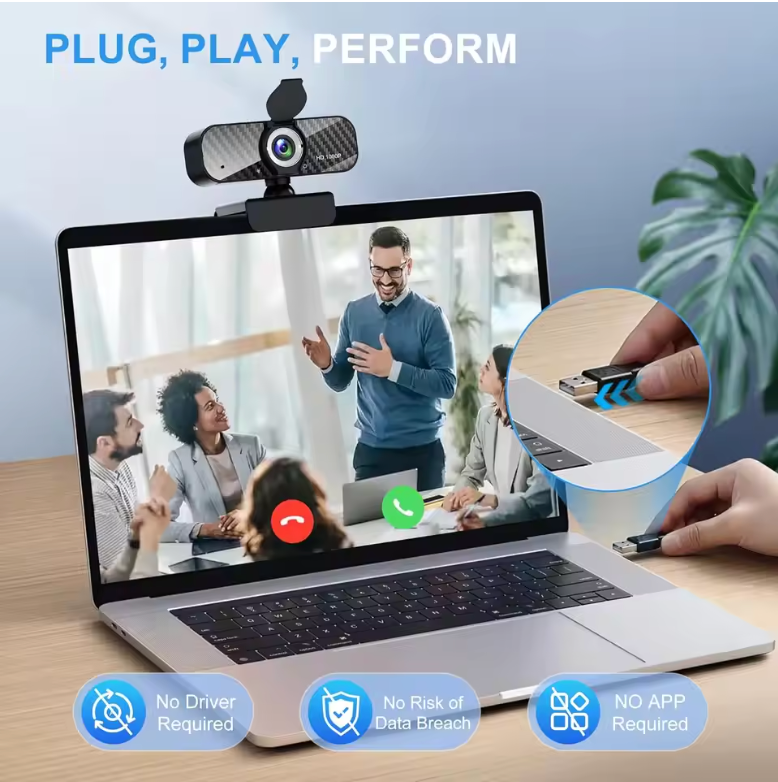 Full HD 1080P Webcam
