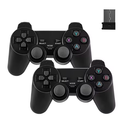 2.4G Game Controller with Receiver Wireless Controller Battery Operated Wireless Game Joystick Gamepad Compatible with M8/ D90